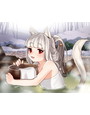 ねこぐらし。 F6キャンバス 猫神様・温泉