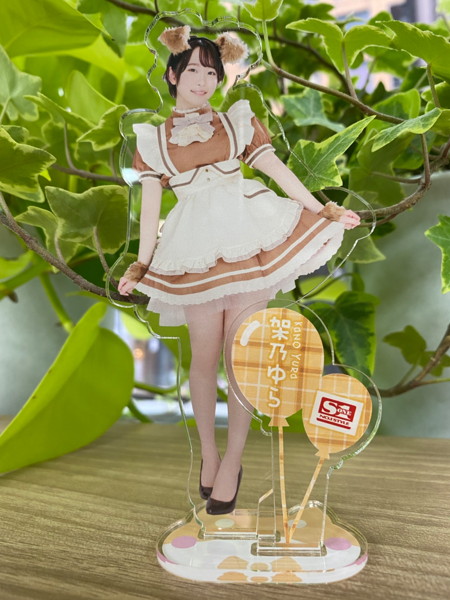 七沢みあ＆架乃ゆら オリジナルアクリルスタンド A5サイズ 画像4