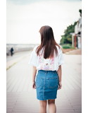 【桜もこ】FCS ＆ PORN Tee サイズL 画像2