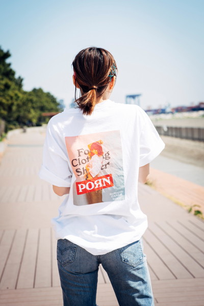 【伊藤舞雪】FCS ＆ PORN Tee サイズL 画像2