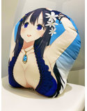 閃乱カグラ 等身大マシュモクッション 両姫 画像3