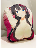 閃乱カグラ 等身大マシュモクッション 神楽 画像2
