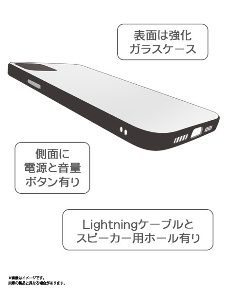 猫忍えくすはーと3 強化ガラスケース iPhone11/XR 画像1