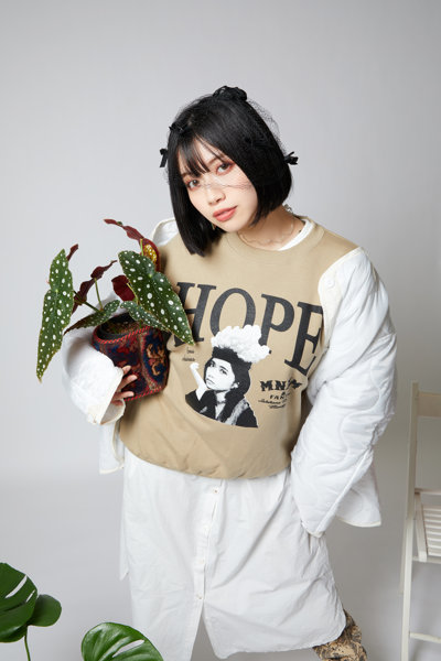 【石原希望】HOPE Sweatshirt by MNKM 画像6
