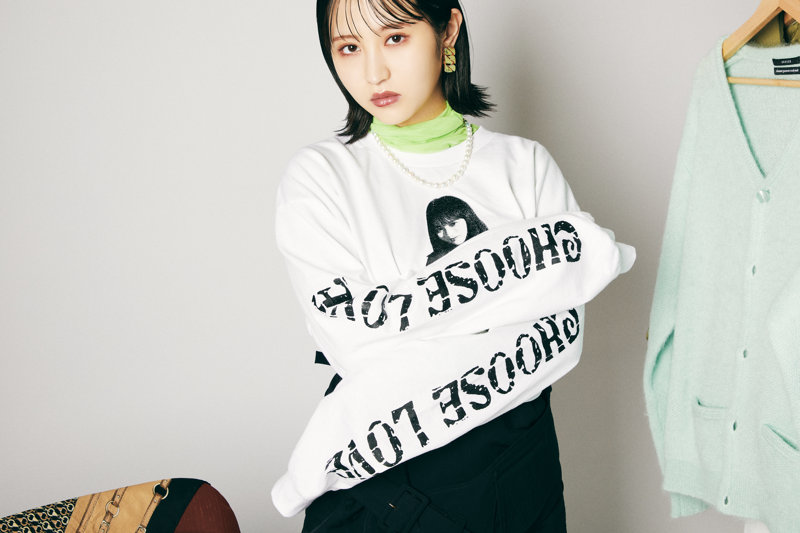 【小野六花】RIKKA Long sleeve by MNKM サイズL 画像1