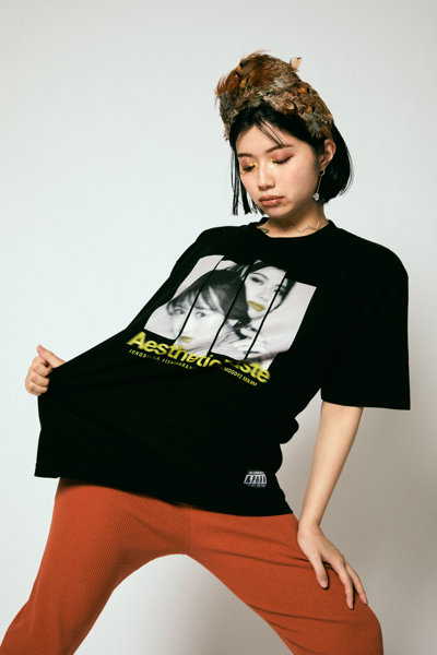 【石原希望/小野六花】Aesthetic Taste Tee by MNKM サイズM 画像4