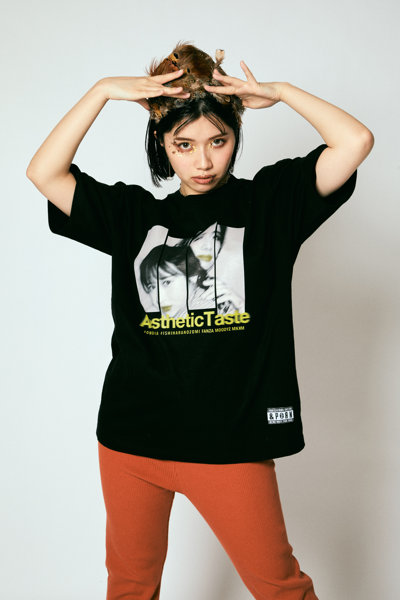 【石原希望/小野六花】Aesthetic Taste Tee by MNKM サイズL 画像1