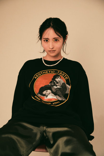 【石原希望/小野六花】Aesthetic Taste Long sleeve by MNKM サイズM 画像4