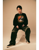 【石原希望/小野六花】Aesthetic Taste Long sleeve by MNKM サイズL 画像3