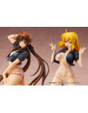 【再販】『閃乱カグラ NEW WAVE Gバースト』 ＜復刻版＞両備×両奈 素肌セーラー服Ver.セット 極美Girls Slender Gramorous 1/10スケール塗装済み完成品フィギュア 画像1