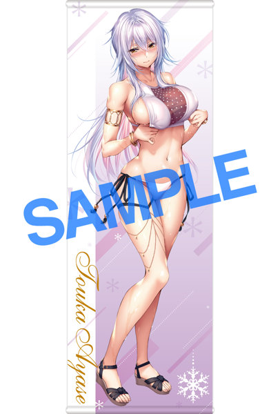 【2次】LOVE ADDICTION リアルサイズタペストリーセットピロ水 【綾瀬夏夜&綾瀬冬歌】 画像3