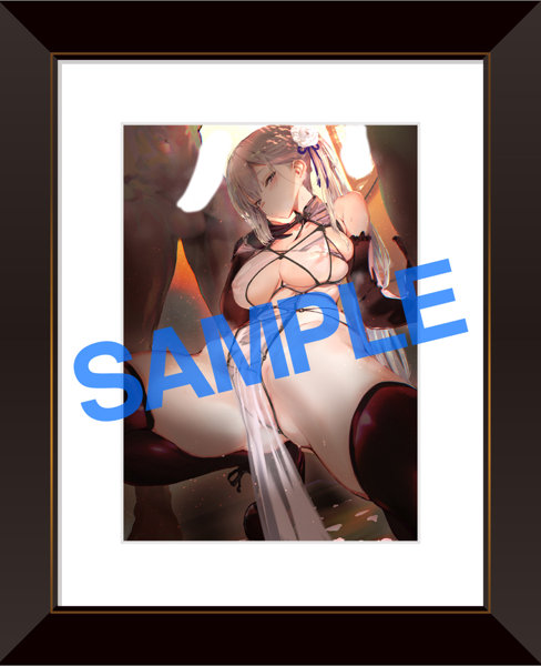 【2次】LOVE ADDICTION 複製原画08ふふ黒