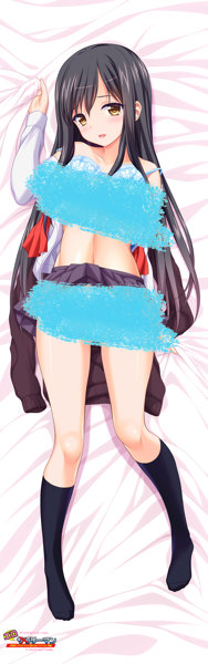 エロリーマン 黒髪被虐へっぽこお嬢 抱き枕カバー【セパレート仕様】 画像1