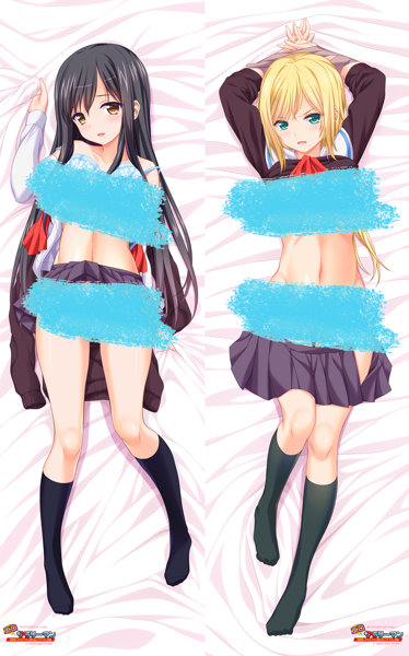 エロリーマン 黒髪被虐へっぽこお嬢 抱き枕カバー【セパレート仕様】 画像5