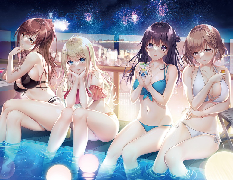 ゆびさきコネクションFD F6キャンバスアート