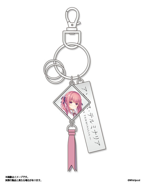 アンレス・テルミナリア メタルキーホルダー 橘シャロン 画像1