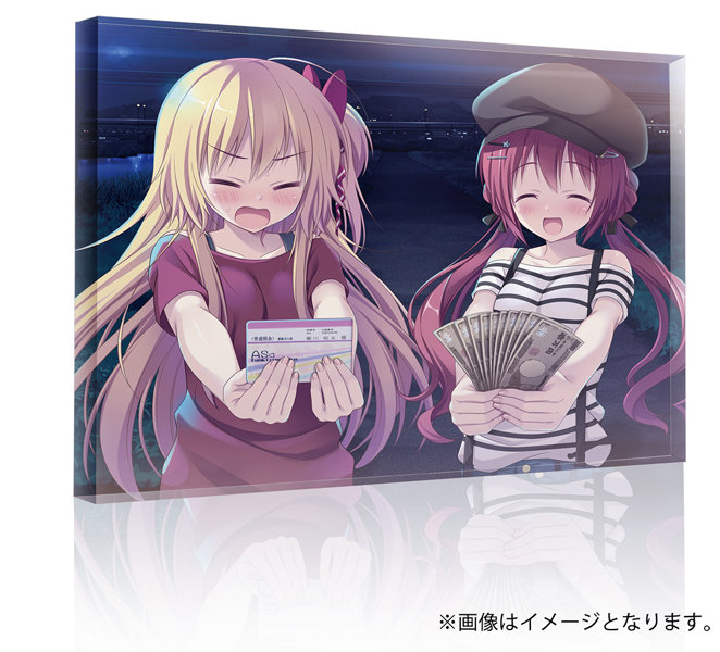 恋愛、借りちゃいました 絵未＆八純 B6アクリルオーナメント