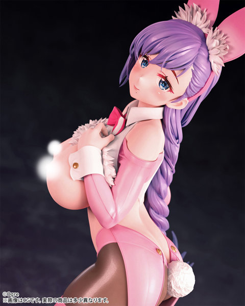 【FANZA限定】Ogre イラスト「バニーの日」陰毛あり 淫乱ピンクVer. 1/6スケール 塗装済み完成品フィギュア オリジナルB2布ポスター付き 画像15