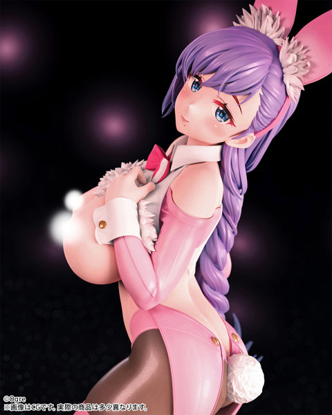 【FANZA限定】Ogre イラスト「バニーの日」陰毛あり 淫乱ピンクVer. 1/6スケール 塗装済み完成品フィギュア オリジナルB2布ポスター付き 画像17