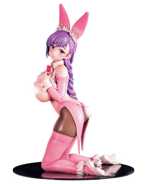 【FANZA限定】Ogre イラスト「バニーの日」陰毛あり 淫乱ピンクVer. 1/6スケール 塗装済み完成品フィギュア オリジナルB2布ポスター付き 画像18