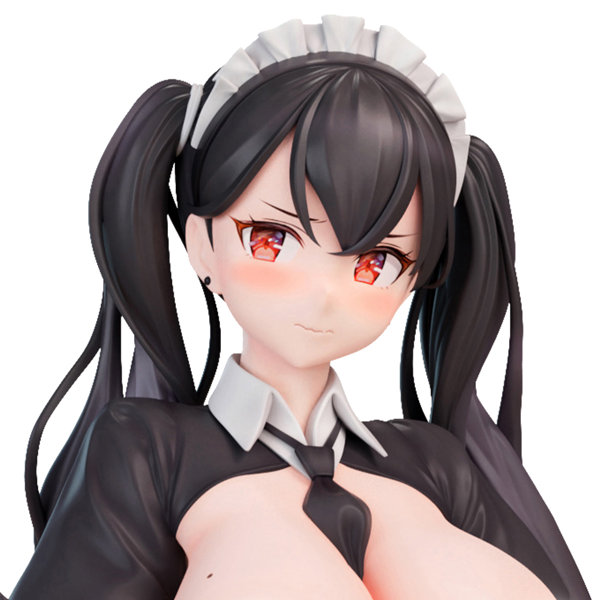 ポップキュン イラスト「高時給メイドカフェ店員さん」脱衣ver. 1/6スケール 塗装済み完成品フィギュア 画像17