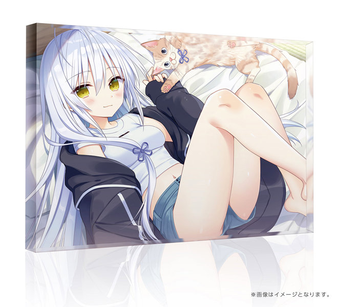 フタマタ恋愛 マスターアップ記念イラスト B6アクリルオーナメント