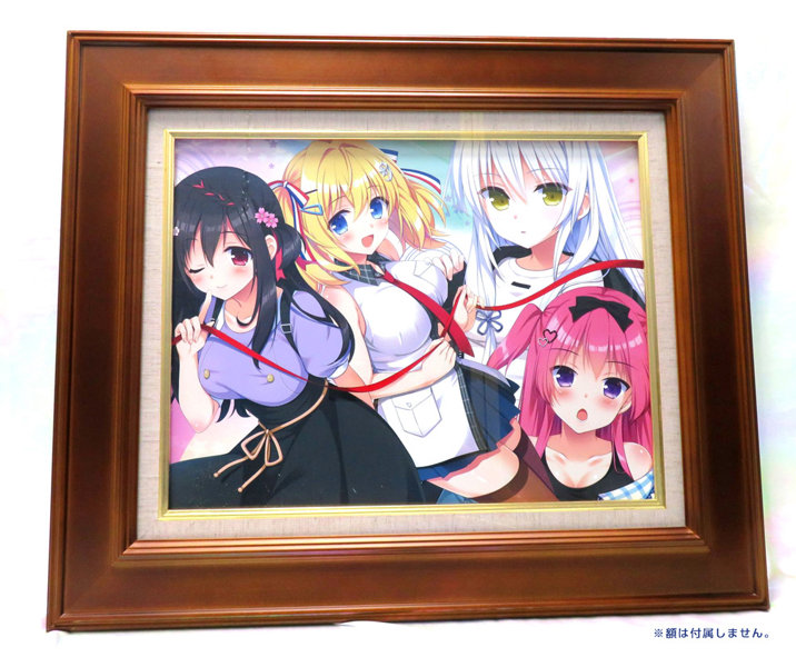 フタマタ恋愛 パッケージイラスト F6キャンバスアート 画像1