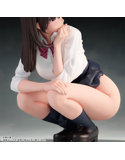加瀬大輝 イラスト「しゃがみJKさん」脱衣ver. 1/7スケール 塗装済み完成品フィギュア