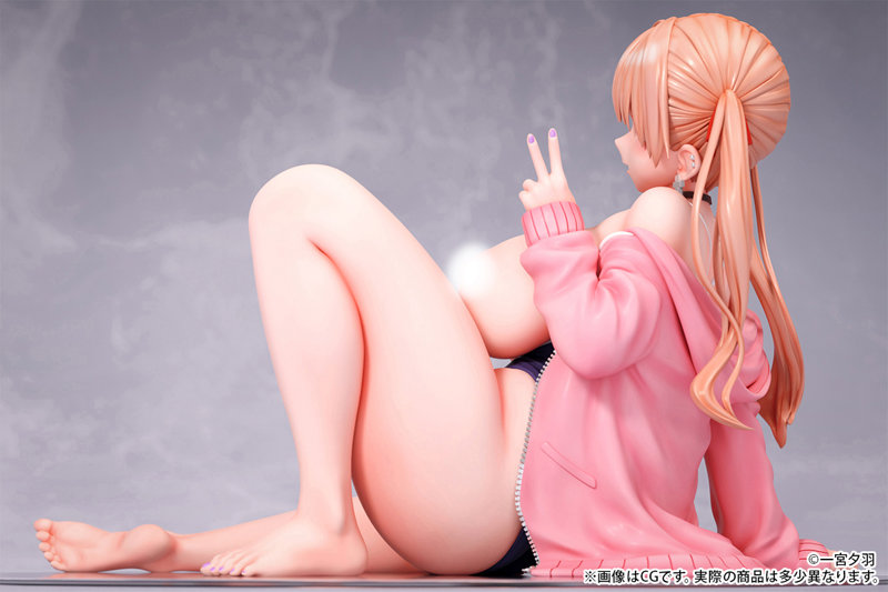 一宮夕羽 イラスト「菜月」 1/6スケール 塗装済み完成品フィギュア 画像10