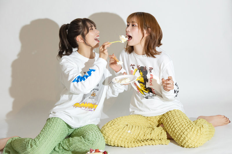【山岸逢花】 ザ・森東コラボ オリジナルロングTシャツ 白 サイズL 画像6