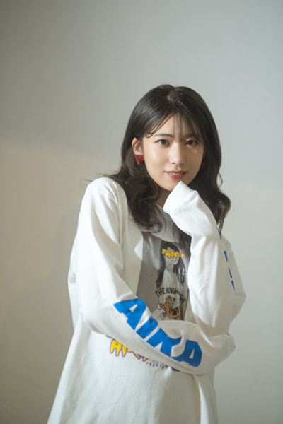 【山岸逢花】 ザ・森東コラボ オリジナルロングTシャツ 白 サイズL 画像8