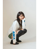 【山岸逢花】 ザ・森東コラボ オリジナルロングTシャツ 白 サイズL 画像4