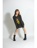 【美谷朱里】 ザ・森東コラボ オリジナルロングTシャツ ダークグレー サイズL 画像3