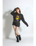 【美谷朱里】 ザ・森東コラボ オリジナルロングTシャツ ダークグレー サイズL 画像4