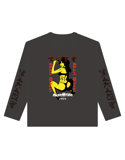 【美谷朱里】 ザ・森東コラボ オリジナルロングTシャツ ダークグレー サイズL 画像6