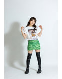【山岸逢花】 ザ・森東コラボ オリジナルTシャツ 白 サイズL 画像1