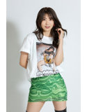 【山岸逢花】 ザ・森東コラボ オリジナルTシャツ 白 サイズXL 画像4