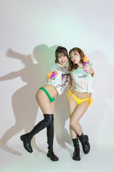 【美谷朱里】 ザ・森東コラボ オリジナルTシャツ 白 サイズL 画像2