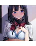 【千種みのり】描き下ろし’’あなたにだけ見てほしい…’’B2タペストリー 画像2