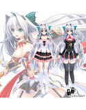 ユニオリズム☆カルテット メイドシーンB2タペストリー ティア（脱ぎ） 画像2