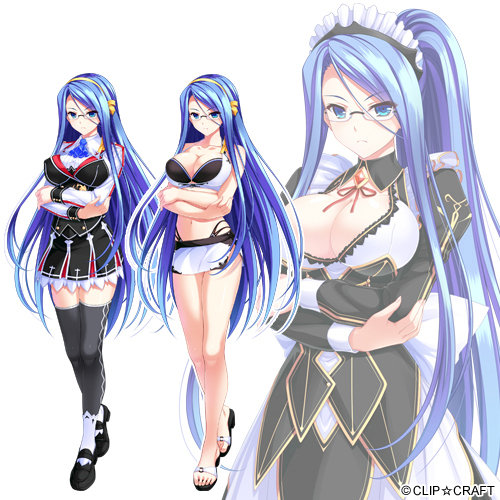 ユニオリズム☆カルテット 水着コーデB1タペストリー セレーネ.ver 画像2