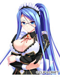 ユニオリズム☆カルテット 水着コーデB1タペストリー セレーネ.ver 画像1