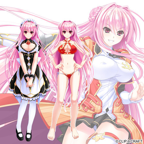 ユニオリズム☆カルテット アクリルピローライズフィギュア 〜レミリア水着ver 画像2