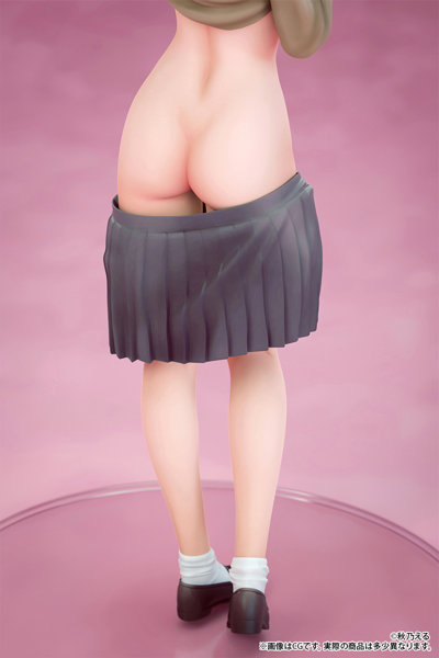 秋乃える イラスト「たくし上げJ●ちゃん」脱衣ver. 1/6スケール 塗装済み完成品フィギュア 画像12