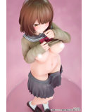 秋乃える イラスト「たくし上げJ●ちゃん」脱衣ver. 1/6スケール 塗装済み完成品フィギュア