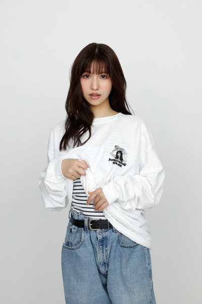 【桜空もも】Momo Sakura Long sleeve by MNKM Lサイズ