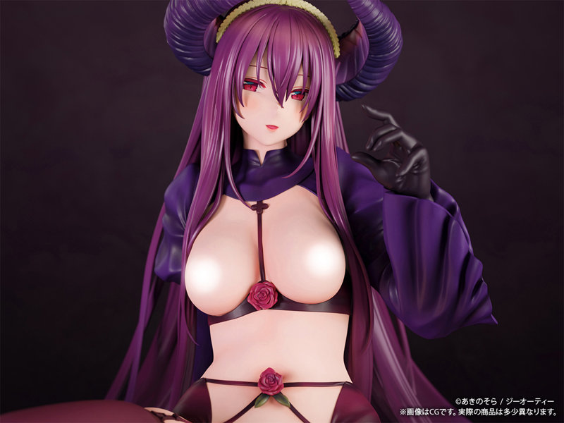 あきのそら イラスト「魔王」 1/6スケール 塗装済み完成品フィギュア 画像12