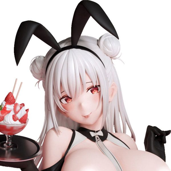 鈴雨やつみ イラスト「逆バニー」脱衣ver. 1/6スケール 塗装済み完成品フィギュア 画像16