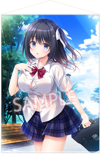 九条だんぼ先生描き下ろし「ダキカノ」向坂みなも A1タペストリー