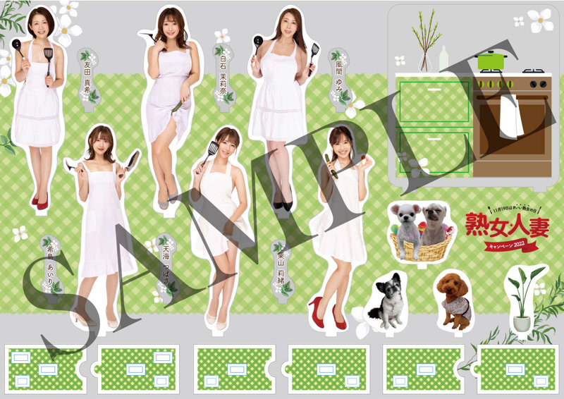 【熟女人妻キャンペーン】エッチな奥様裸エプロンアクスタ